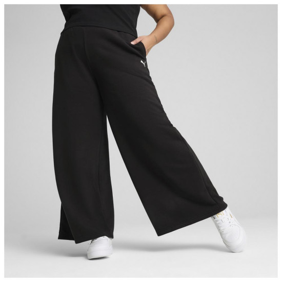 Puma Γυναικείο παντελόνι φόρμας Wardrobe Essentials Relaxed Wide Leg Sweatpants Puma Γυναικείο παντελόνι φόρμας Wardrobe Essentials Relaxed Wide Leg Sweatpants
